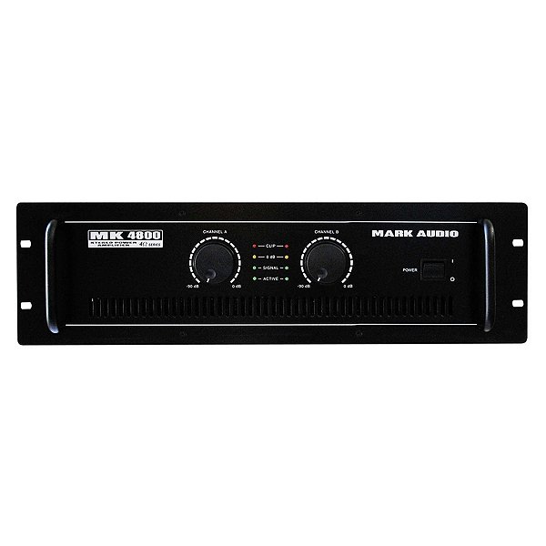 Amplificador Potência 800w Rms Mk4800 Mark Audio