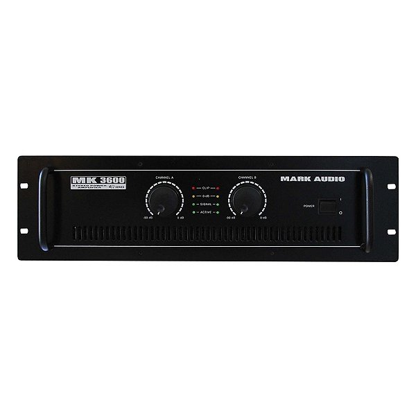Amplificador Potência 600w Rms Mk3600 Mark Audio