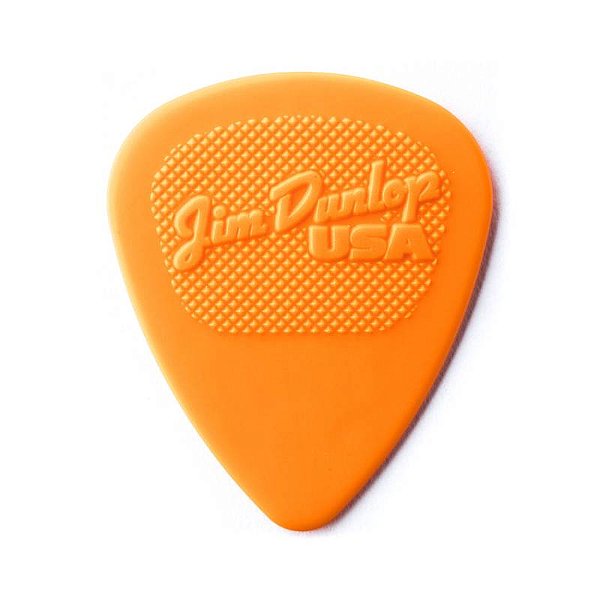 Kit com 6 Palhetas Nylon Midi 0,67mm Laranja (1822) 443r.67 Dunlop