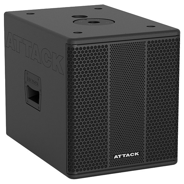 Subwoofer Versa Red - Caixa Ativa / Amplificada 10 Polegadas Vss110a Attack