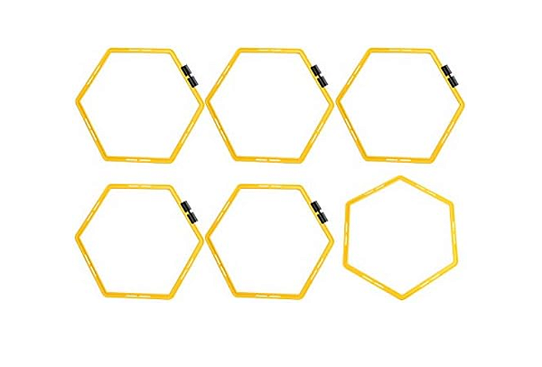 Anéis de Agilidade  Hexágono 6 Peças