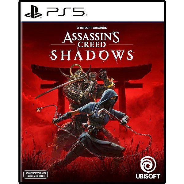 Assassin's Creed Shadows PS5 - Mídia Digital