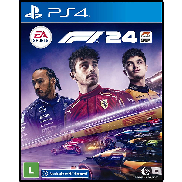 F1 24 PS4 - Mídia Digital