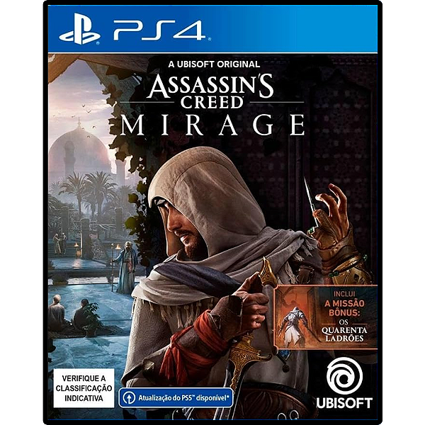 Assassin's Creed Mirage PS4 - Mídia Digital