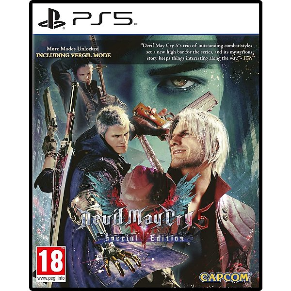 Devil May Cry 5 PS5 - Mídia Digital