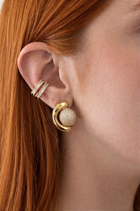 Brinco Orgânico folheado