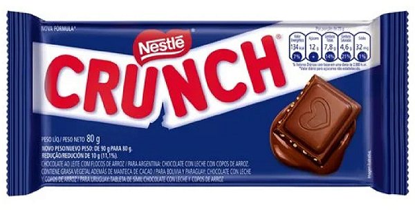 Nestle Crunch Chocolate 80G