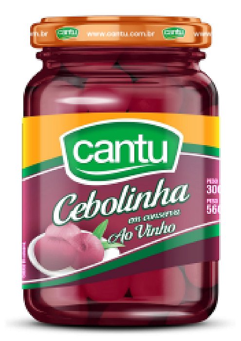Cebola Cantu Cons Vinho Tinto 300G