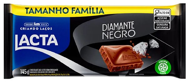 Lacta Diamante Negro 145G