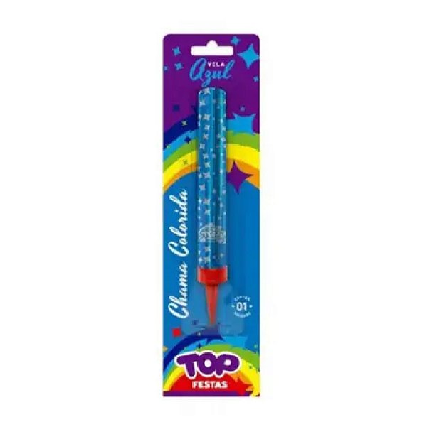 Vela Vulcao Top Festas Cores Variadas