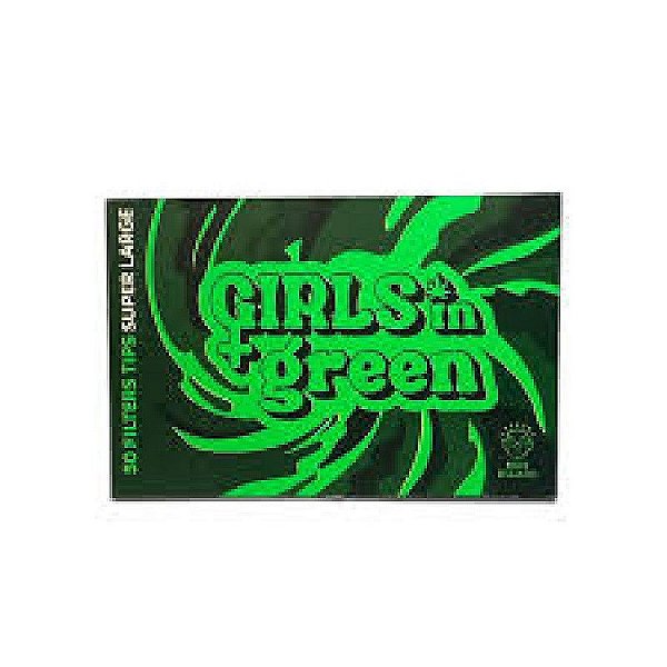 Piteira Bem Bolado Girls&green Verde Super Large 6x4cm