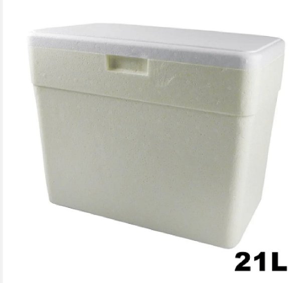 Caixa Termica Isopor 21L