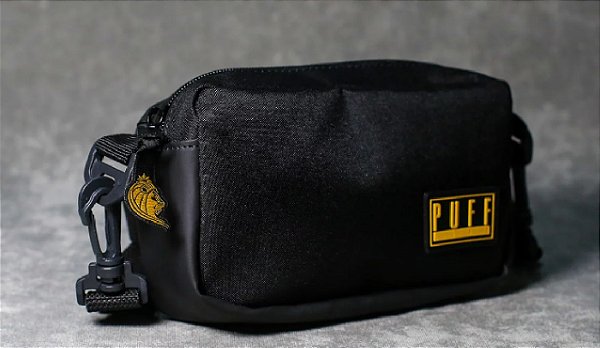 Shoulder Bag Puff Mini Preta