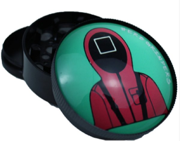 Dichavador Metal Herb Grinders Round 6 Verde