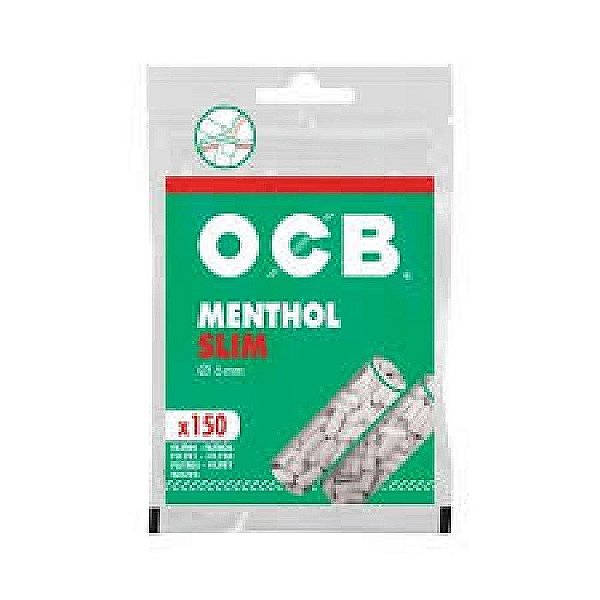 Filtro Ocb Menthol Slim 6mm