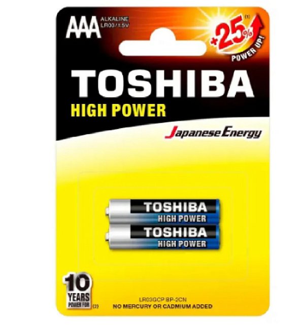 Pilha Toshiba Aaa C/2 (palito)