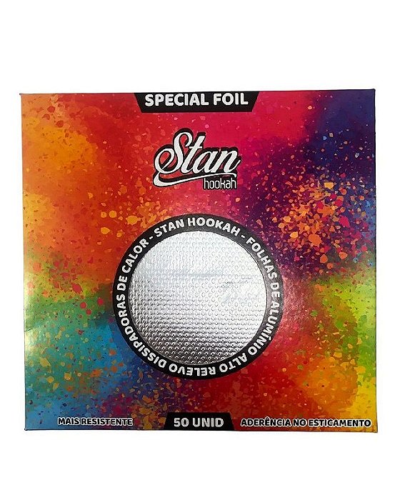 Aluminio Stan Hookah Alto Relevo 50f