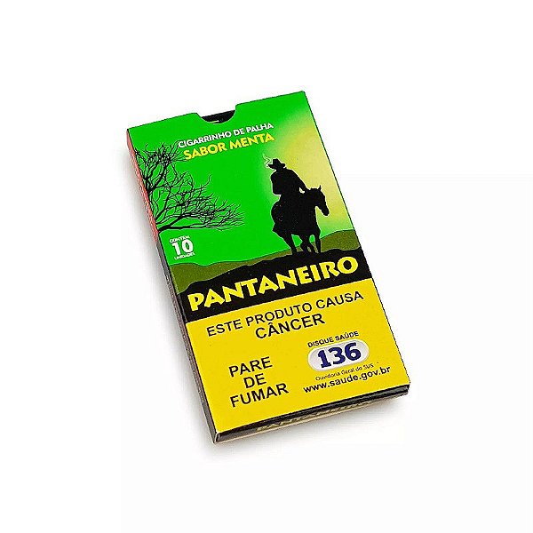 Palheiro Pantaneiro Menta C/ 10 Und