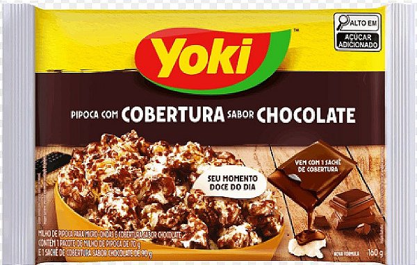 Pipoca Microondas Yoki Chocolate 100G
