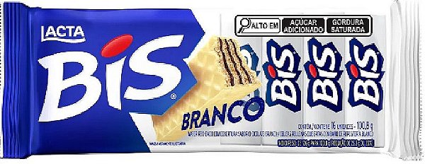 Bis Laka Branco 100,8g