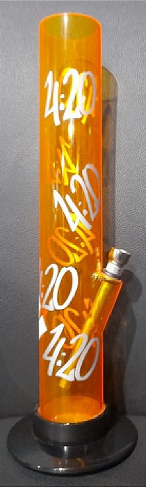 Bong Acrilico Genio Grande 4:20
