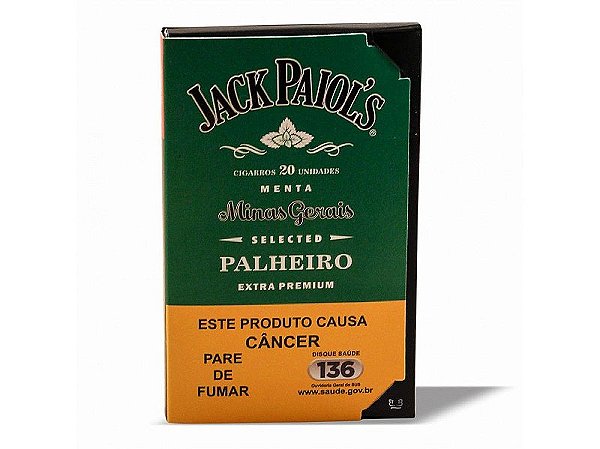 Palheiro Jack Paiols Menta C/ 20 Und