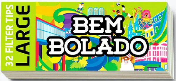 Piteira Bem Bolado Large Verde 6x2.5cm