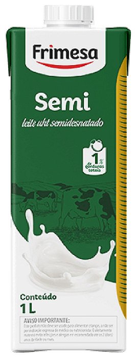 Leite Frimesa Semi Desnatado 1L