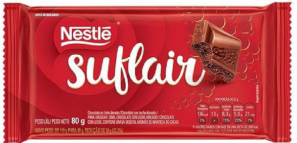 Nestle Suflair Ao Leite 80G