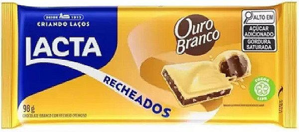 Lacta Ouro Branco 80G