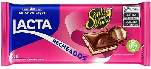 Lacta Sonho de Valsa 80G