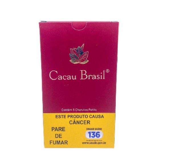 Charuto Cacau Brasil Petits Merlot Red