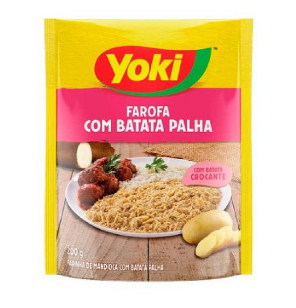Farofa Yoki Com Batata Palha 200G