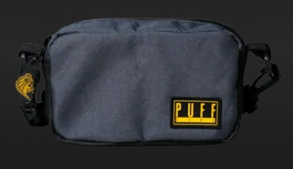 Shoulder Bag Puff Mini Cinza