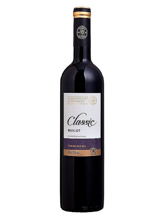 Vinho Classic Merlot 750ML