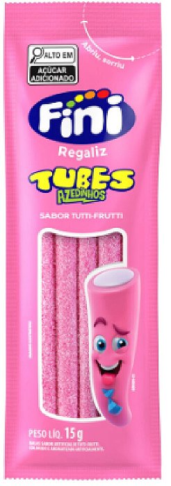 Fini Tubes Azedinho Tutti Fruti 15G