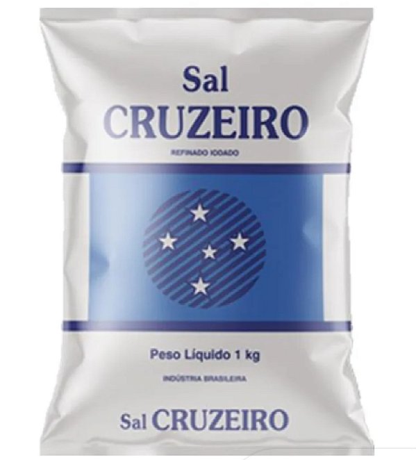 Sal Refinado Cruzeiro 1KG