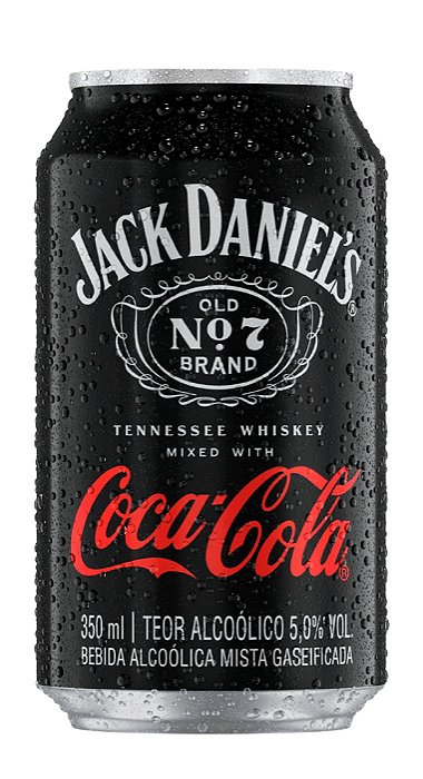 Jack Daniels e Coca Cola 350ML