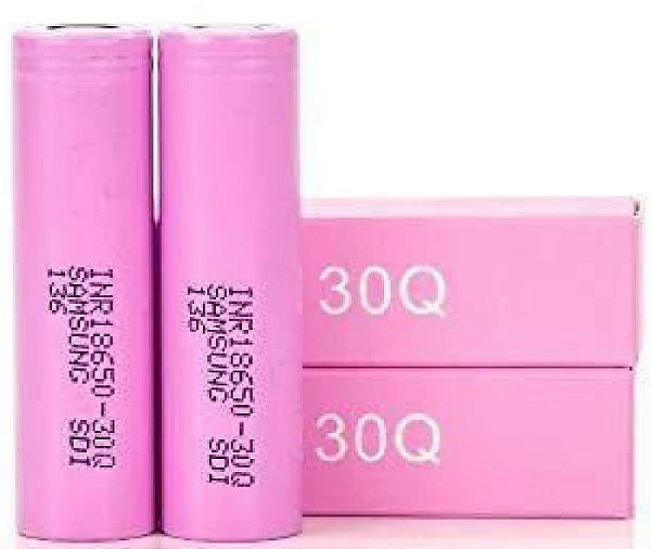 Bateria de Vape 30q 15a 2und