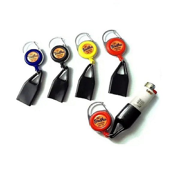 Porta Isqueiro Grande Sadhu Preto