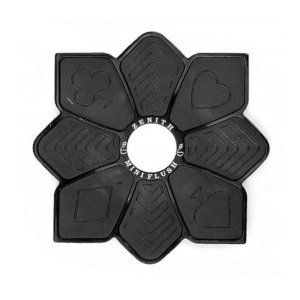 Prato Zenith Flush Pequeno Preto
