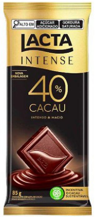Lacta 40% Cacau 85G