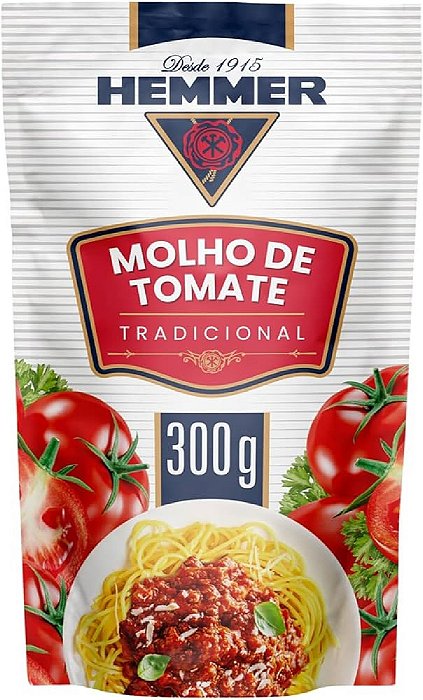 Molho de Tomate Hemmer Tradicional 300G