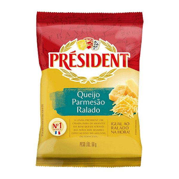 Queijo Ralado President Parmesao 50G