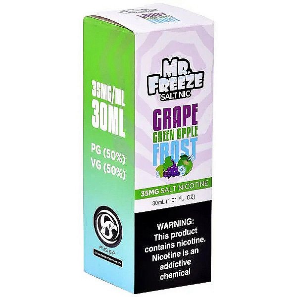 Salt Mr. Freeze Grape Green Apple Frost 30ML 35MG