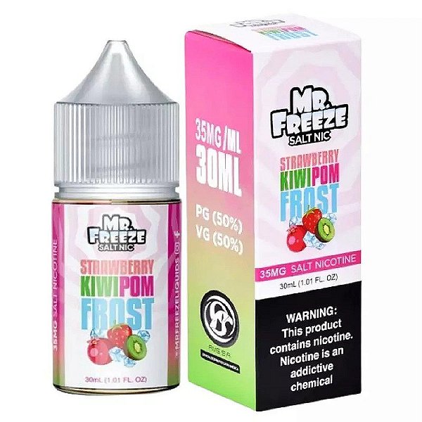 Salt Mr. Freeze Strawberry Kiwi Pom Frost 30ML 35MG