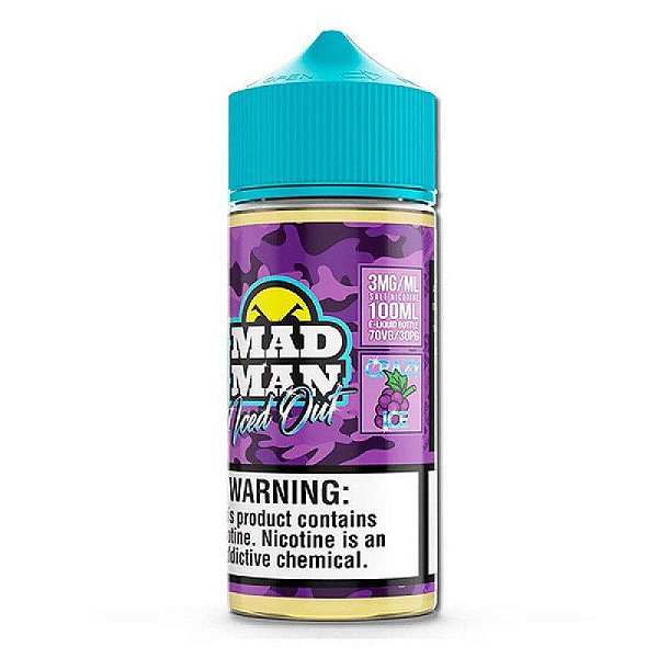 Juice Mad Man Crazy Grape 3MG 100ML