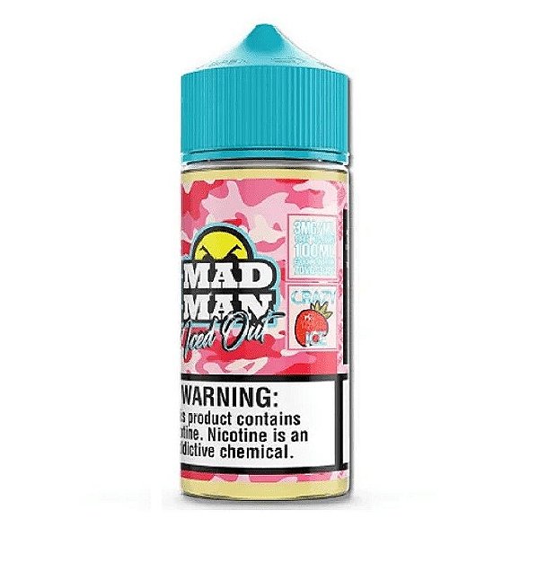 Juice Mad Man Crazy Strawberry 100ML 3MG