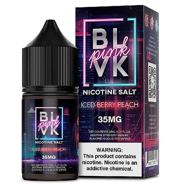 Salt Blvk Pink Iced Berry Peach 35MG 30ML