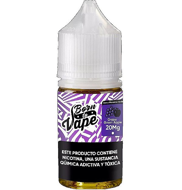Salt Born To Vape Grape Green Apple 20MG 30ML